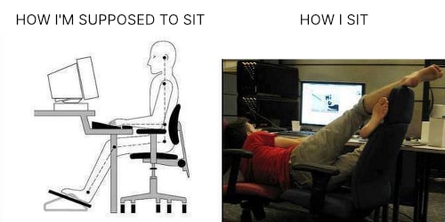 Sitting Posture MEME